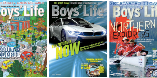 Boys’ Life Magazine Subscription Only $4.99 Per Year (+ Huge Savings on Over 100 Popular Magazines)