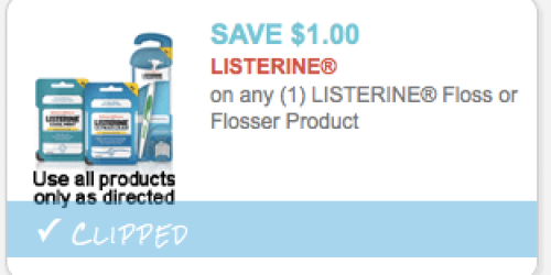Walgreens: FREE Listerine Floss (Valid 11/27-11/29 Only) – Print Coupon NOW