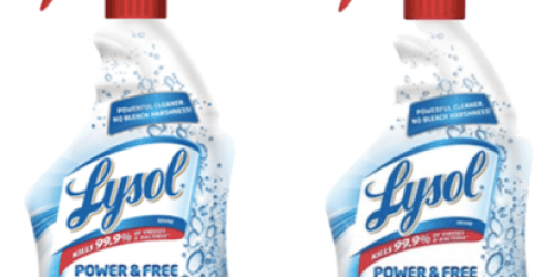 $1/1 Lysol Power & Free Trigger Spray Coupon = Possibly Only $1 Each at Walgreens (Starting 11/23)