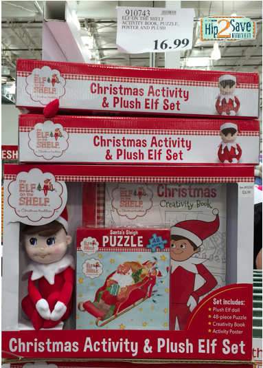 Costco: Elf on the Shelf Christmas Activity & Plush Elf Set Only $16.99 ...