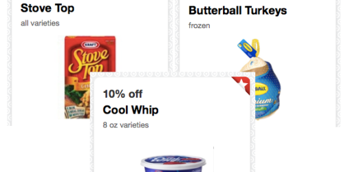 Target: 20% Off Butterball Frozen Turkey & Stove Top Stuffing Cartwheel Offers (+ Thanksgiving Deals)