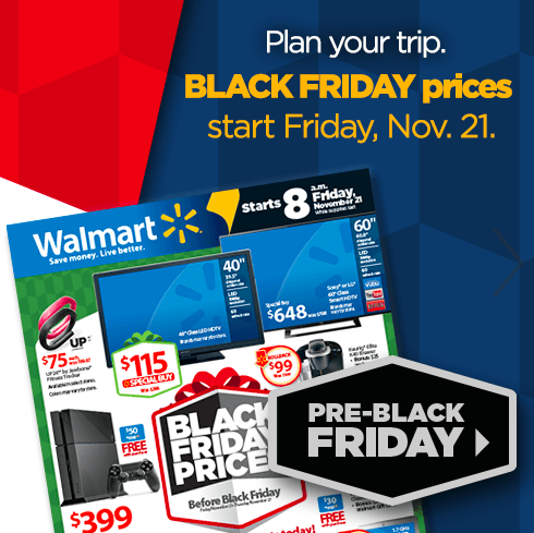 Walmart Pre-Black Friday Deals Start Tomorrow (Plan Your Trip Now to ...