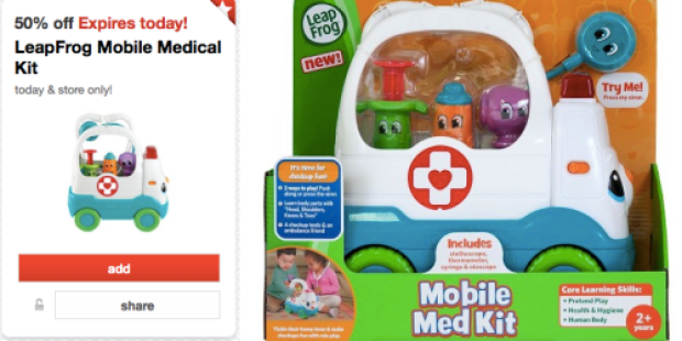 Target Cartwheel: 50% Off LeapFrog Mobile Medical Kit Today Only = As Low As $7.75