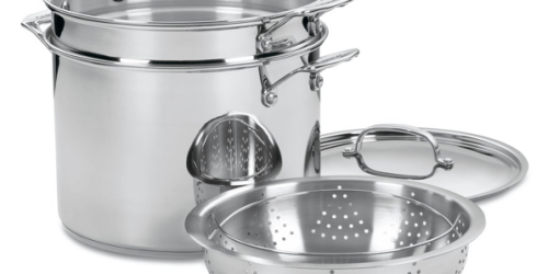 Amazon: Cuisinart Chef’s Classic Stainless 4-Piece Pasta/Steamer Set Only $52.79 (Lowest Price!)