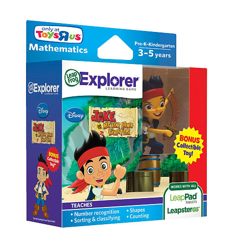 ToysRUs.com: LeapFrog Explorer Learning Game: Disney Jake and the Never ...