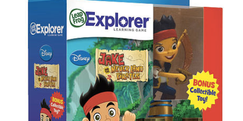 ToysRUs.com: LeapFrog Explorer Learning Game: Disney Jake and the Never Land Pirates w/ Collectible Toy Only $9.98 – Regularly $24.99