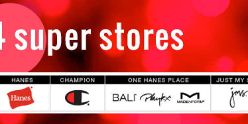 Champion, Hanes, Just My Size, & OneHanesPlace ALL Offering FREE Shipping + $6 Maidenform Bras