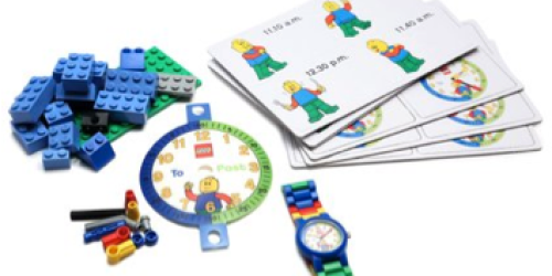 Amazon: LEGO Boys’ Time Teacher Set w/ Watch, Constructible Clock, & Activity Cards Only $14.99