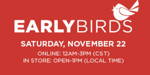 Kohl’s.com: Early Bird Specials (Until 3PM CST) + Stackable Promo Codes Available