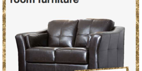 Target.com: 40% Off Leather Living Room Furniture (Today Only!)