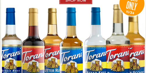World Market: Torani Syrups 750ml Only $5 (Reg. $7.99) + Possible $10 Off $30 Coupon – Today Only