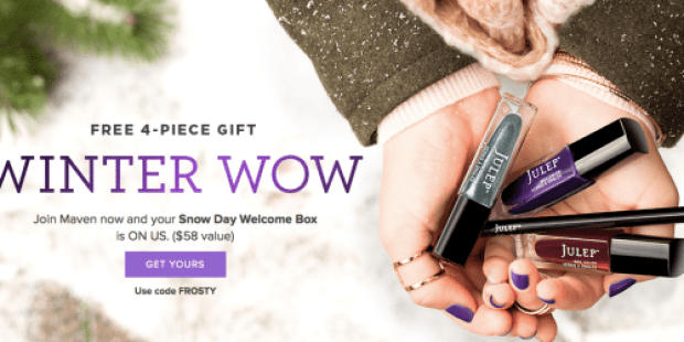 New Julep Members: Free Snow Day Welcome Box ($58 Value – Just Pay $3.99 Shipping)