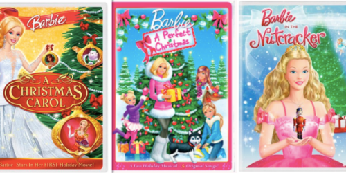 Amazon: Holiday Barbie Movies Only $3.99 Each (Regularly $14.98)