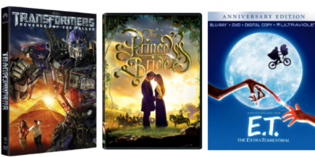 Amazon: Princess Bride & Transformers Revenge of the Fallen DVD’s Only $1.99 (Reg. $19.99) + More