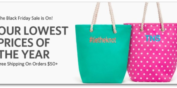 The Knot Shop: Black Friday Sale (Up to 80% Off) + Extra 25% Off = Great Deals on Personalized Items