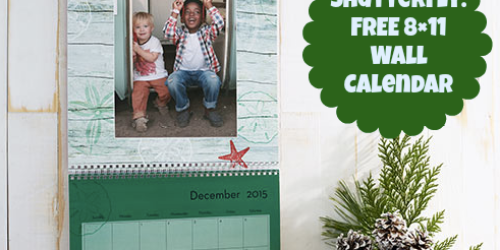 Shutterfly: FREE 8×11 Wall Calendar ($21.99 Value) – Just Pay Shipping