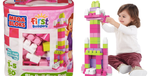 Amazon: Mega Bloks First Builders 80-Piece Bag Only $10.99 (Reg. $19.99!) – Ends Tonight