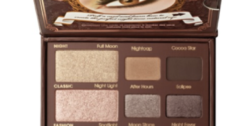 TooFaced.com: Eye Shadow Pallet Only $15 (Reg. $36!) + FREE Bronzer & 2 FREE Deluxe Samples