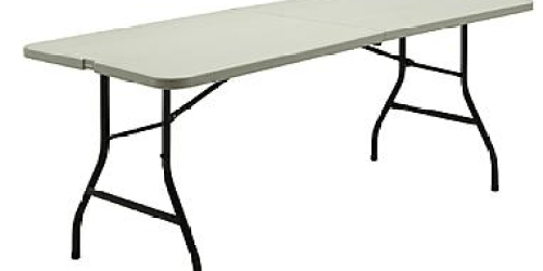 Kmart.com: 6 Foot Fold-In-Half Table Only $29.99 (Regularly $69.99!)