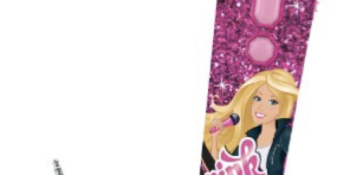 Amazon: Barbie Singing Star Microphone – Pink Rocks Only $3 (Reg. $11.99!)