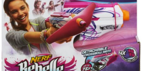 Amazon: Nerf Rebelle Pink Crush Blaster Only $5.59 (Regularly $11.99)