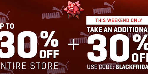 Puma.com: Up to 30% Off Entire Site & FREE Shipping + Extra 30% Off Select Items = Great Deals