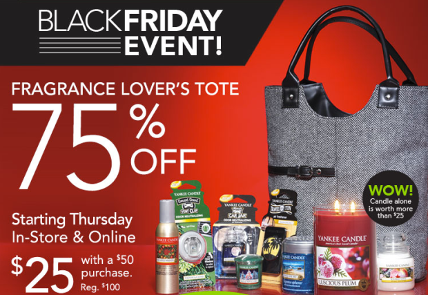 Yankee Candle Fragrance Lover S Tote Only 25 With 50 Purchase Buy 2 Get 1 Free Holiday Candles Hip2save