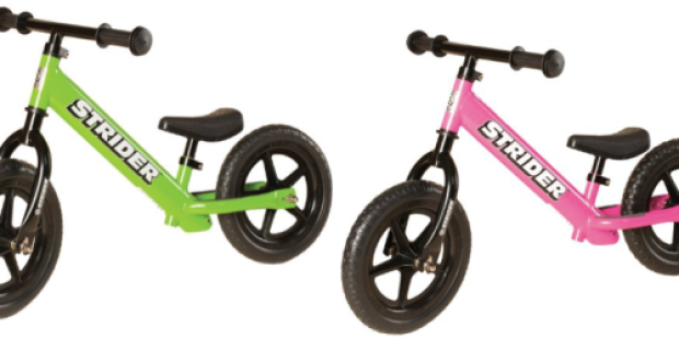 Amazon: Highly Rated Strider No-Pedal Balance Bike $64 Shipped (Reg. $99!) – Lowest Price