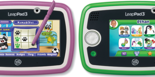 Amazon: LeapFrog LeapPad3 Kids’ Learning Tablet + Free Gund Holiday Bear $79.99 Shipped