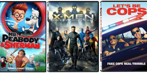 New $5/1 Mr. Peabody & Sherman, X-Men, or Let’s Be Cops Movie Coupons = DVD’s Only $2.96 at Walmart