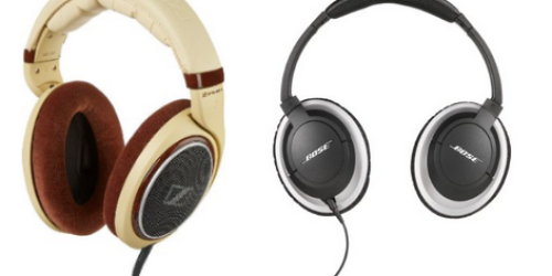 Amazon: Sennheiser HD Over-Ear Headphones Only $99.99 AND Bose Headphones Only $79.99