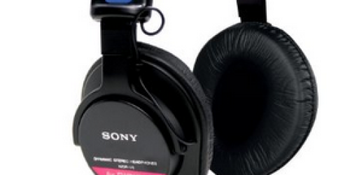 Amazon: Highly Rated Sony Studio Monitor Headphones Only $49.99 Shipped (Reg. $109.99)