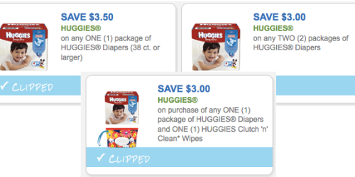 NEW & *HOT* Huggies Coupons = Jumbo Packs as Low as $1.49 at Walgreens (Starting 11/30!) + More