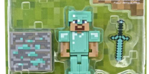 Amazon: Minecraft Diamond Steve Action Figure $6.25 & Fur Real Friends Butterscotch Pony Pet $9.99
