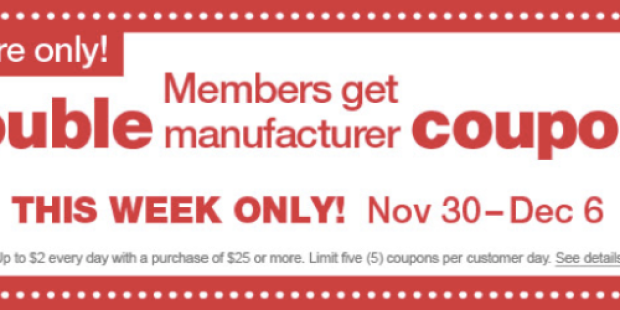 Kmart: Double Coupons Up To $2 Value (November 30th-December 6th) = Print Your Coupons Now