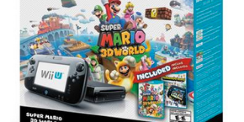 Walmart.com: Nintendo Wii U Super Mario 3D World Deluxe Set Console AND $50 Walmart Gift Card Only $299.96 Shipped
