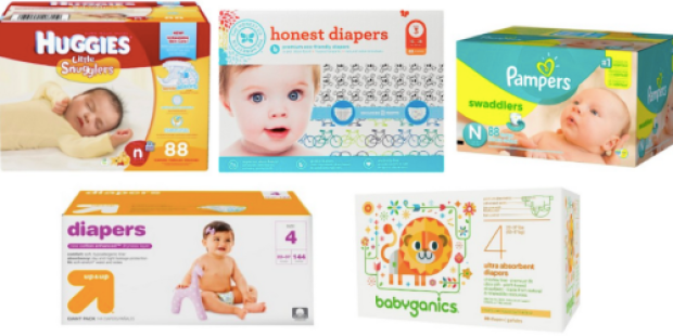 Target.com: Free $15 Target Gift Card w/ Purchase of Two Super Pack Diapers (Including Pampers, Honest & More)