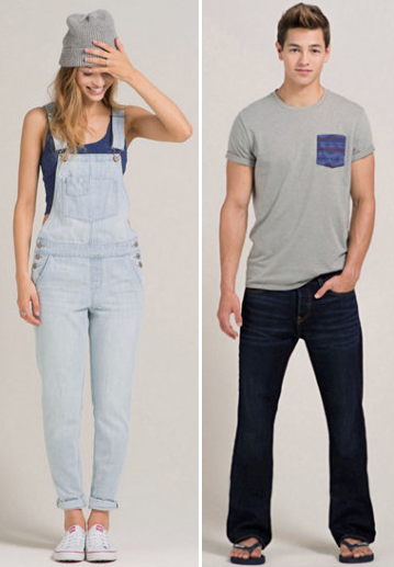 Hollister deals overalls guys