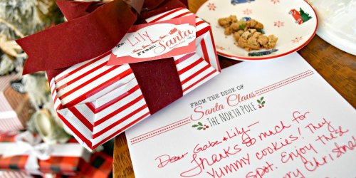 Official Letterhead and Gifts Tags from Santa Claus (Free Printables)