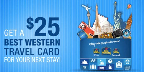 Free $25 Best Western Travel Card
