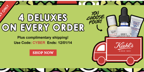 Kiehl’s.com: Lip Balm, 4 Deluxe Samples & 3 Additional Samples + Gift Wrapping Only $7 Shipped