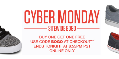 DC Shoes: Buy 1 Get 1 FREE Shoe Sale + FREE Shipping (Ends SOON!)