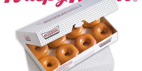Krispy Kreme: Buy 1 Get 1 FREE Dozen Original Glazed Doughnuts (Valid 12/12 Only)
