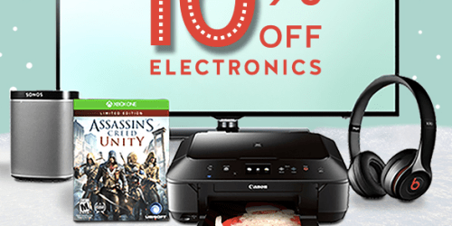 Target Cartwheel: 10% Off Electronics (2 Days Only)