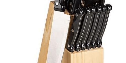 Kmart.com: 15 Piece Cutlery Set w/ Wooden Block Only $4.89 After Shop Your Way Points + Free Store Pickup