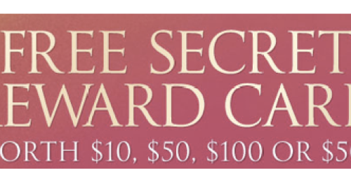 Victoria’s Secret: FREE Secret Reward Card Code Email (Check Your Inbox Now!)