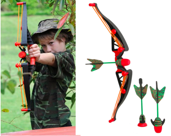 Zing Air Hunterz Bow and Arrows 3 Piece 