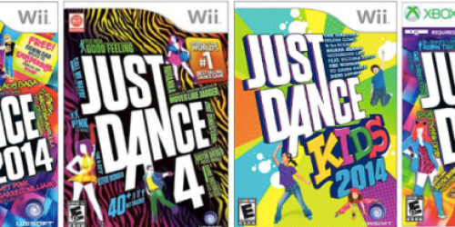Kmart.com: Just Dance 2014 & Just Dance 4 for Nintendo Wii Only $7.99 (Regularly $39.99) + More