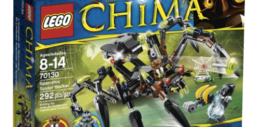 Highly Rated LEGO Chima Sparratus’ Spider Stalker Only $17.49 Shipped (Lowest Price!)