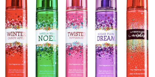 Bath&BodyWorks.com: Buy One, Get One Free Body Mists – $14 Value (Today Only)
